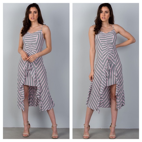 🌺😍 Asymmetrical front midi Dress!! 😍 - Picture 2 of 7